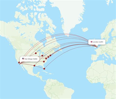 flight time from heathrow to san diego