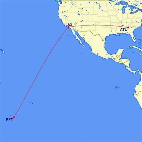 flight time from los angeles to bora bora