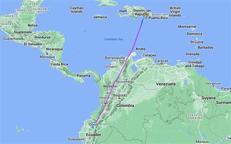 flight time to ecuador