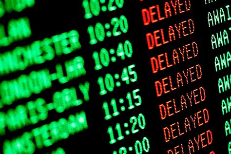 flights are delayed