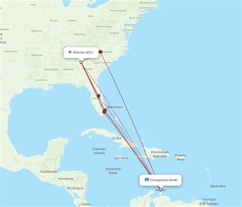 flights atlanta to aruba