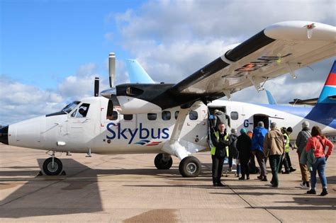 flights exeter to scilly
