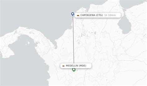 flights from cartagena to medellin colombia