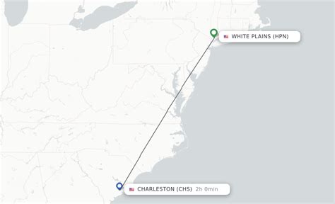 flights from charleston sc to westchester ny