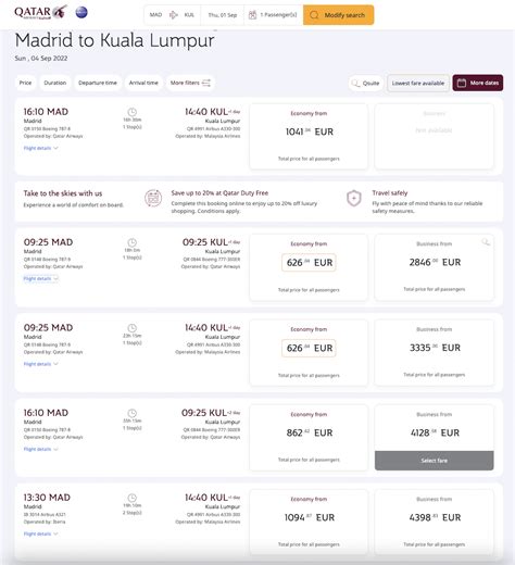 flights from malaysia to qatar