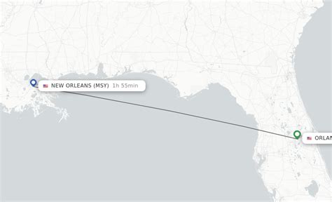 flights from orlando to new orleans