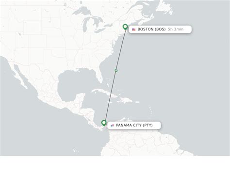 flights from panama city to boston today