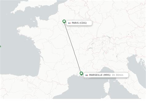 flights from paris to marseille air france