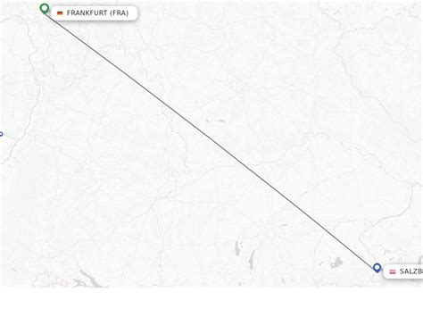 flights from salzburg to frankfurt germany