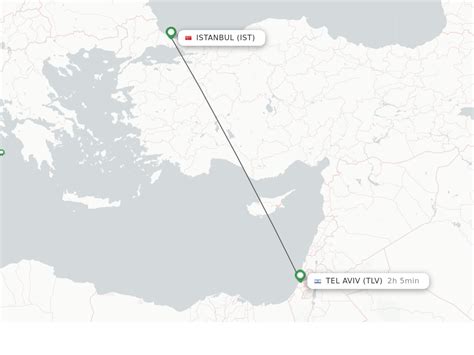 flights from tel aviv to istanbul