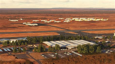 flights into alice springs airport