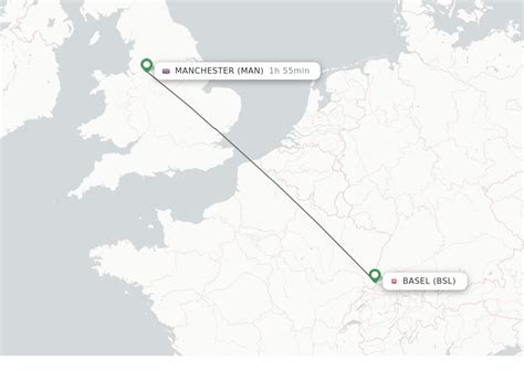 flights manchester to basel mulhouse