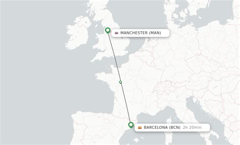 flights to barcelona from manchester