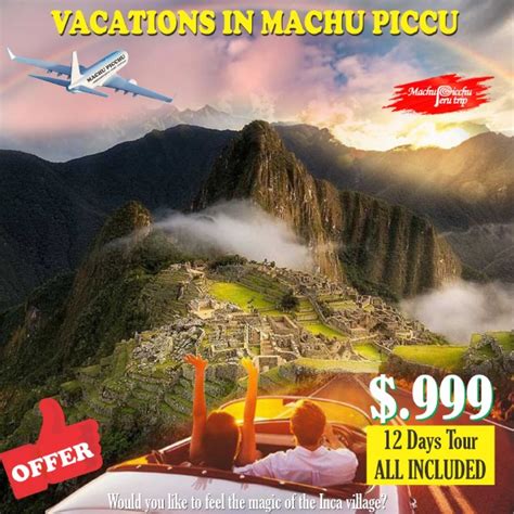 Flights to Machu Picchu