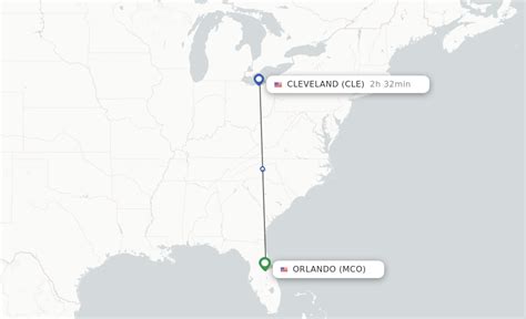 flights to orlando from cleveland today