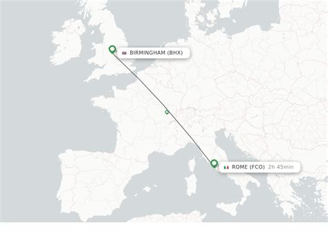 flights to rome from birmingham airport