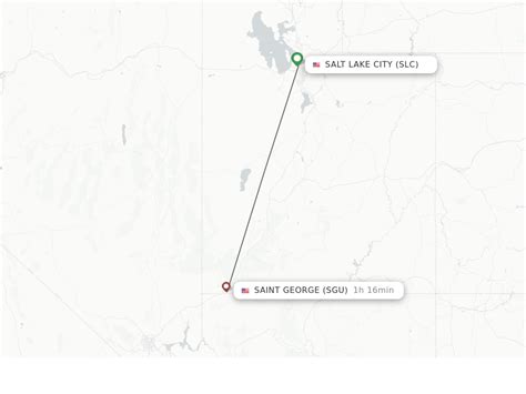 flights to st george from salt lake