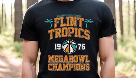 Flint Michigan Megabowl Shirt " Tropics Champions" Tshirt By Paytex231