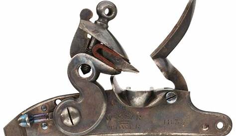 Flintlock Mechanism For Sale Antique Old Indo Persian / Baltic Miquelet Lock