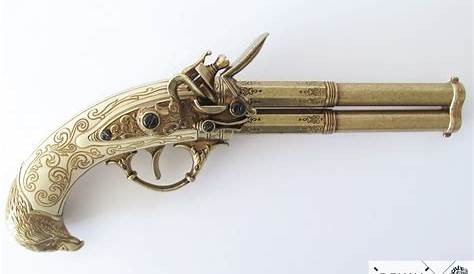 Flintlock Pistol For Sale Canada Replicationed Antique Circa 1798 .45 Cal