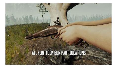 Flintlock Pistol Parts The Forest FINDING THE OLD FLINTLOCK PISTOL Updated 2016