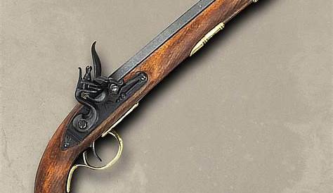 Flintlock Pistol Replica Firing 18th Century Revolutionary War Pirate