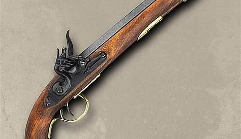 REPLICA 18TH CENTURY ITALIAN FLINTLOCK PISTOL HAND GUN