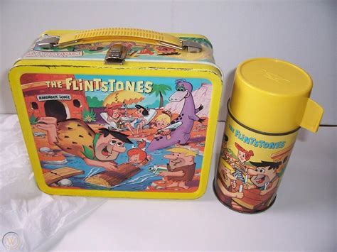 THE FLINTSTONES Lunch Box back The 2nd lunch box done fo… Flickr