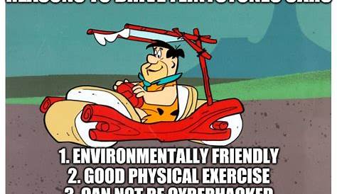 If the Flintstones used their feet to power their cars Why