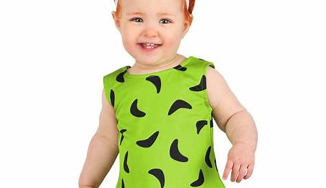 Flintstones Pebbles Costume Toddler Flintstone Outfit For Kids , Baby