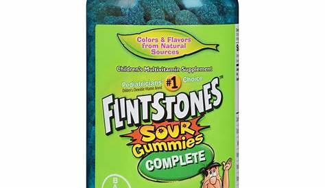 Flintstones, Sour Gummies Complete, Children's