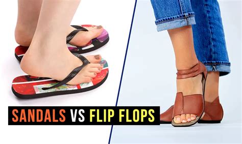Flip Flops vs. Sandals [The Difference and Why it Matters]