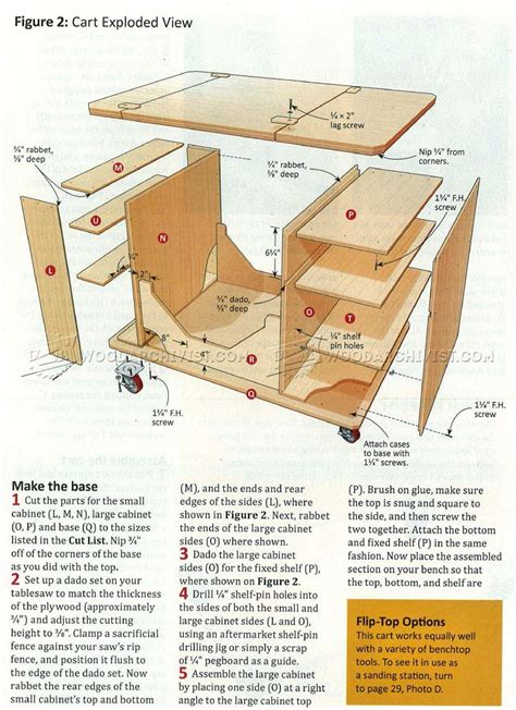 Flip Top Planer Table Plans