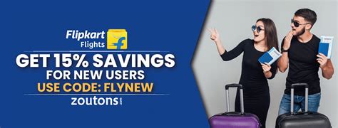 Save Up To 60% Off With Flipkart Flight Coupons