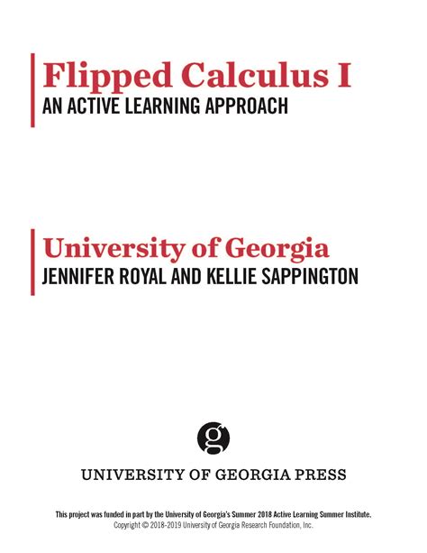 flipped math calculus version 1