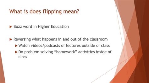 Flipped Video Meaning