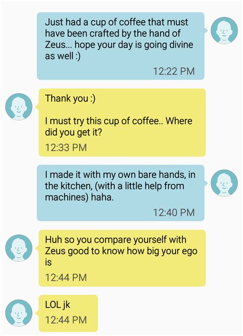 flirtatious text examples