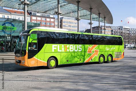 flix bus naar hamburg