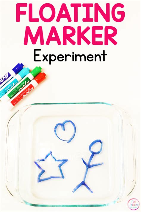 Float A Marker Man Science Fair Project