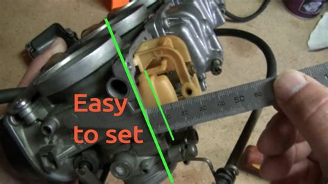 Float Adjustment Mikuni Carburetor