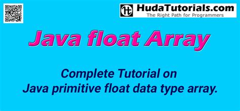 Float Array In Java Example