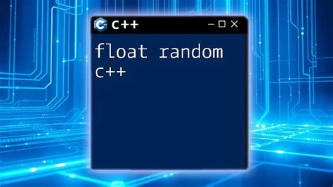 Float Generator C++