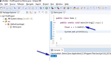 Float In Java Literal