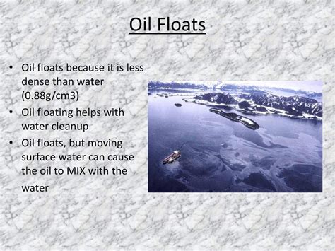 Float In Water Oil