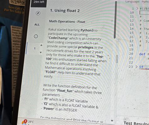 Float Math Definition