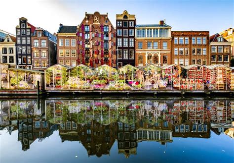 Floating Flower Market Amsterdam: A Colorful Delight