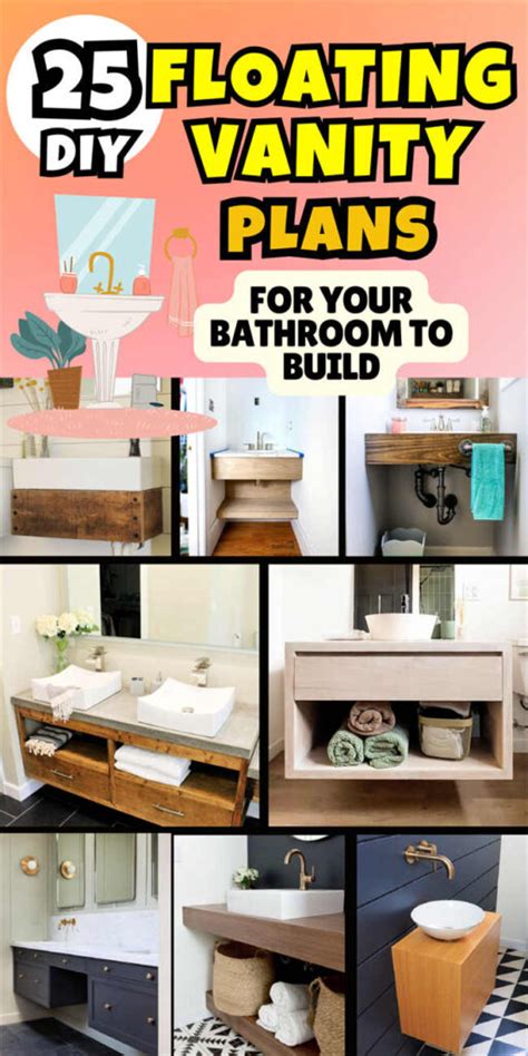 Floating Bathroom Vanity Plans