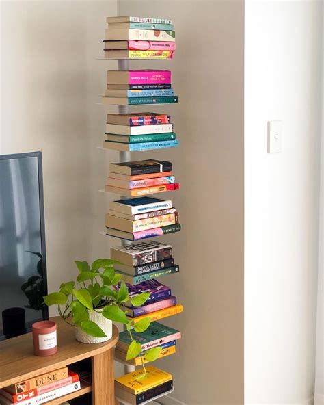 Floating Bookshelf Bedroom