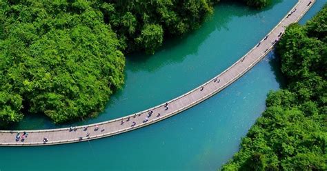 floating bridge in china