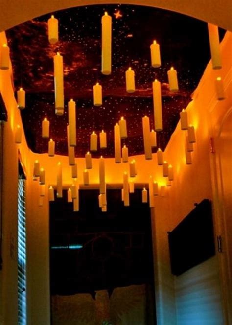 Floating Candle Ceiling Light